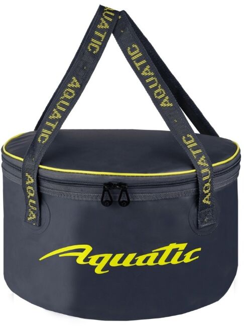 Ведро для замешивания корма герметичное с крышкой AQUATIC 28л, 40х20см, синий В-13С