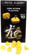 Стопор для насадки LONG CARP Corn Stops Floating Кукуруза жёлтый 10шт/уп (LC-811-Y)