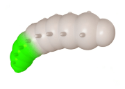 Силиконовая приманка FRESH LURES Mokhnatka 1.2”/30мм Сыр #201 8шт/уп