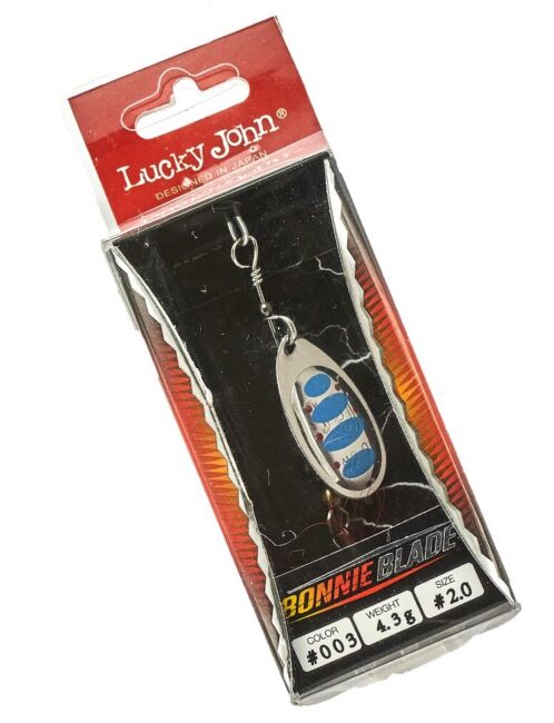 Блесна вращающаяся LUCKY JOHN Bonnie Blade №2 4.3гр #003 LJBB02-003