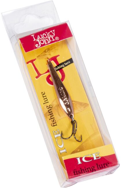 Блесна вертикальная зимняя LUCKY JOHN S-1 с тройником 31мм/1.5г C блистер 8274-C