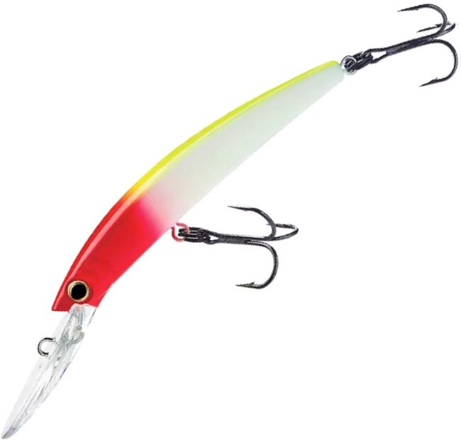 Воблер YO-ZURI Crystal Minnow Deep Diver Walleye 90F 90мм 9.5гр 3.0-4.5м R1205-CR