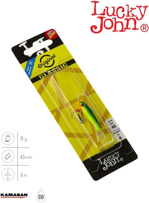 Балансир Lucky John CLASSIC 4.5 с тр. 50мм/29 блистер Балансир Lucky John CLASSIC 4.5 с тр. 50мм/29 блистер