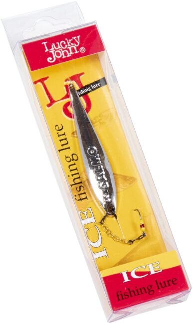 Блесна вертикальная зимняя Lucky John S-3-Z с цепочкой и тройником 06.5г S блистер Блесна вертикальная зимняя Lucky John S-3-Z с цепочкой и тройником 06.5г S блистер