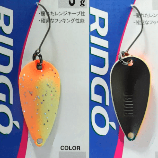 Блесна колеблющаяся YARIE 704 Ringo 30мм 3.0гр #YM4 GLOW