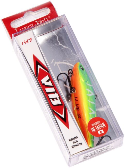 Воблер тонущий вертикальный LJ Pro Series VIB S 68.00/335 Воблер тонущий вертикальный LJ Pro Series VIB S 68.00/335