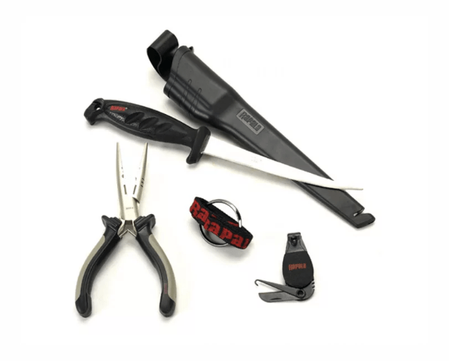 Комбо-набор RAPALA 7 (плоскогубцы (22 см.); щипцы (14 см.); чехол)