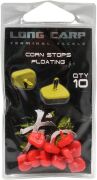 Стопор для насадки LONG CARP Corn Stops Floating Кукуруза красный 10шт/уп (LC-811-R)