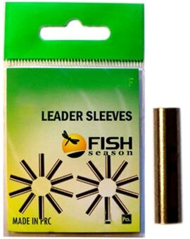 Трубка обжимная FISH SEASON Leader Sleeves 1.6мм №3.5 20шт/уп 6007-16F Трубка обжимная FISH SEASON Leader Sleeves 1.6мм №3.5 20шт/уп 6007-16F
