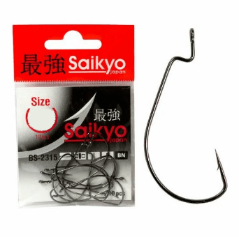 Крючок SAIKYO BS-2315 BN №4/0 10шт/уп Крючок SAIKYO BS-2315 BN №4/0 10шт/уп