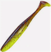 Виброхвост KEITECH Easy Shiner 3" EA#15   Grape Chart Red FLK 7.5см 2гр 10шт/уп