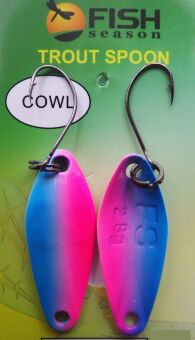 Блесна колеблющаяся FISH SEASONS Cowl 2.8гр  #30 Блесна колеблющаяся FISH SEASONS Cowl 2.8гр  #30