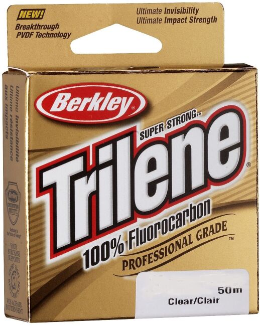 Флюорокарбон BERKLEY Triline 100% Fluorocarbon 50м 0.35мм 10.0кг Флюорокарбон BERKLEY Triline 100% Fluorocarbon 50м 0.35мм 10.0кг
