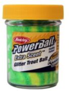 Паста форелевая Berkley Powerbait Extra Scent Glitter Trout Bait (50г) Fluo Green Yellow 1004931 Паста форелевая Berkley Powerbait Extra Scent Glitter Trout Bait (50г) Fluo Green Yellow 1004931