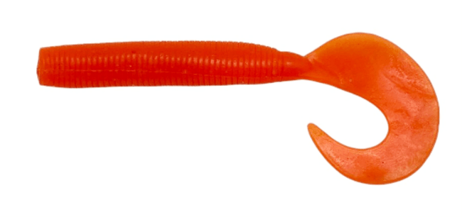 Твистер ALLVEGA Cigar Grub 9.5см 7.5гр 5шт/уп #023 crazy carrot