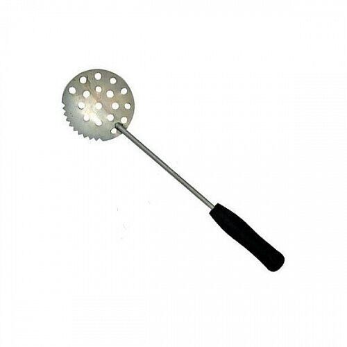 Черпак/шумовка РОСТ зубчатый с ручкой из ЭВА окраш Ф90*300 б=1.5 9-00-0087 Черпак/шумовка РОСТ зубчатый с ручкой из ЭВА окраш Ф90*300 б=1.5 9-00-0087