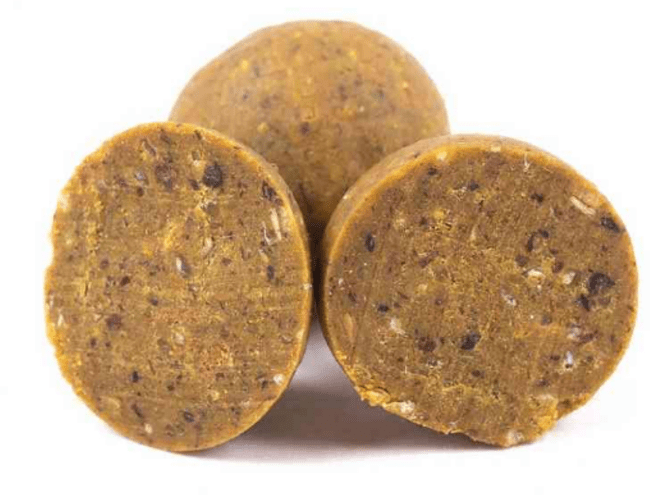 Насадочные бойлы пылящие MINENKO Pineapple&Krill (ананас/креветка) Ø14мм 120гр/бан.