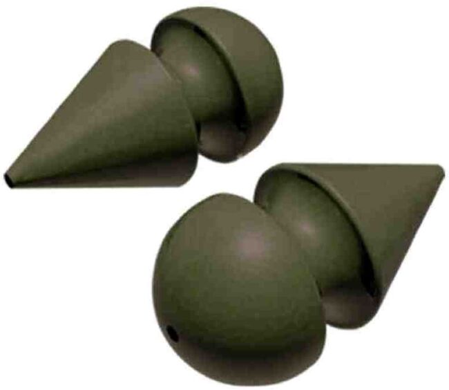 Бусина LONG CARP Helicopter Bead тёмно-болотная 10шт/уп (LC-820)