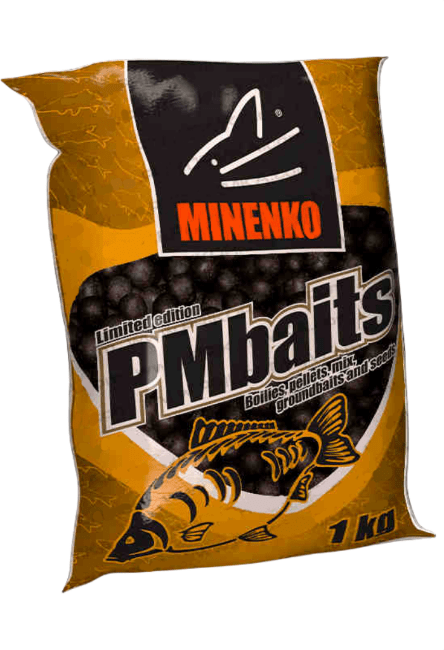 Прикормочные бойлы пылящие MINENKO Fish & Liver (рыба/печень) Ø20мм 1кг. Прикормочные бойлы пылящие MINENKO Fish & Liver (рыба/печень) Ø20мм 1кг.