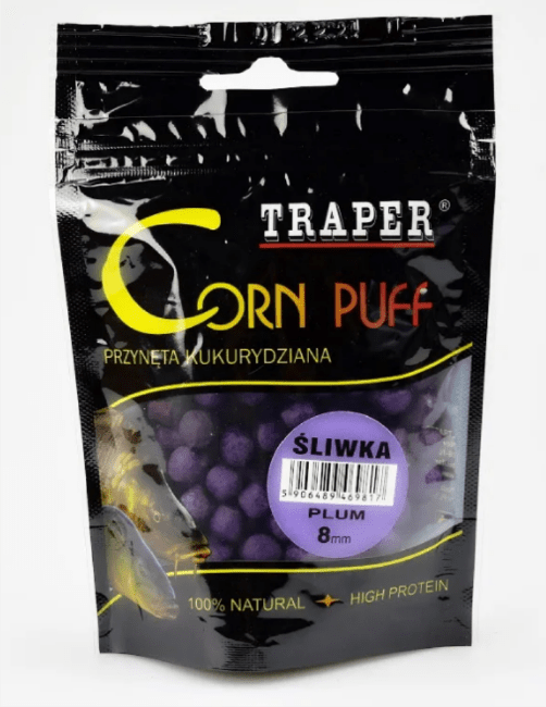 Кукуруза воздушная TRAPER Corn Puff "Слива" 8 мм x 20 гр