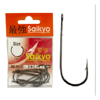 Крючок SAIKYO BS-2313 BN №4/0 10шт/уп Крючок SAIKYO BS-2313 BN №4/0 10шт/уп