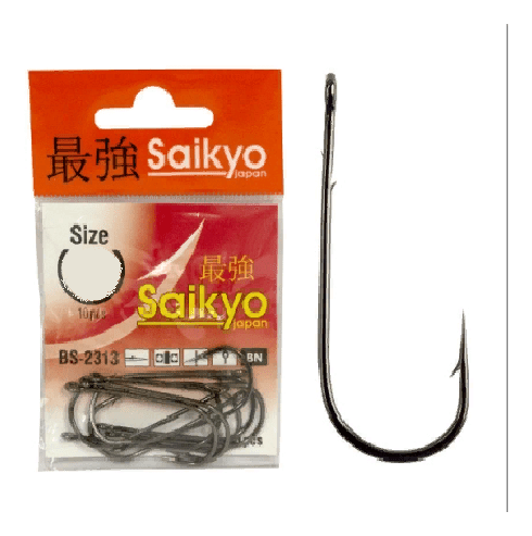 Крючок SAIKYO BS-2313 BN №4/0 10шт/уп Крючок SAIKYO BS-2313 BN №4/0 10шт/уп