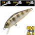 Воблер PONTOON21 CrackJack 38F-MR 38мм 2.4гр  0,5-0,8м 108 Ghost Gill