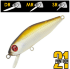 Воблер PONTOON21 CrackJack 38F-MR 38мм 2.4гр  0,5-0,8м 317 Natural Brown