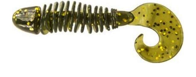 Твистер ALLVEGA Bony Grub 8см 5.2гр 6шт/уп #029 watermelon gold flake