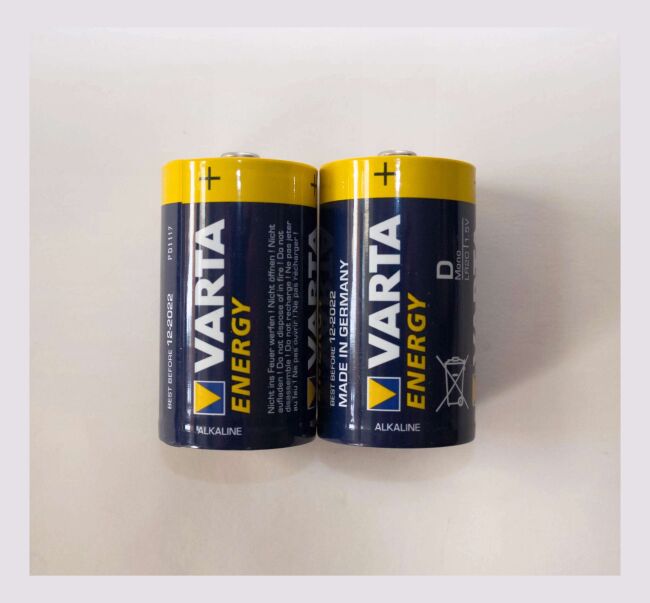 Батарейка VARTA Energy LR20 D BL2 Alkaline 1.5V 1шт.