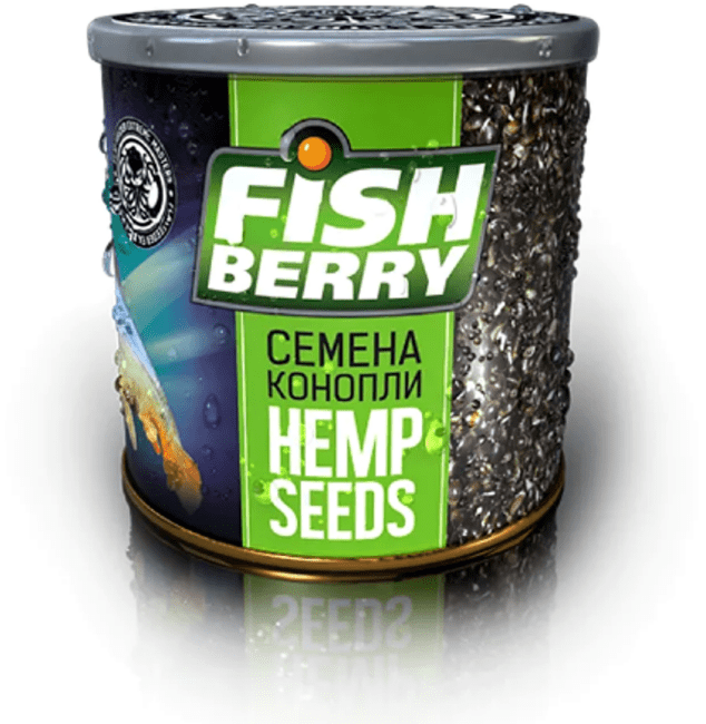 Зерновой микс FISHBERRY КОНОПЛЯ вареная (натуральная) 430мл