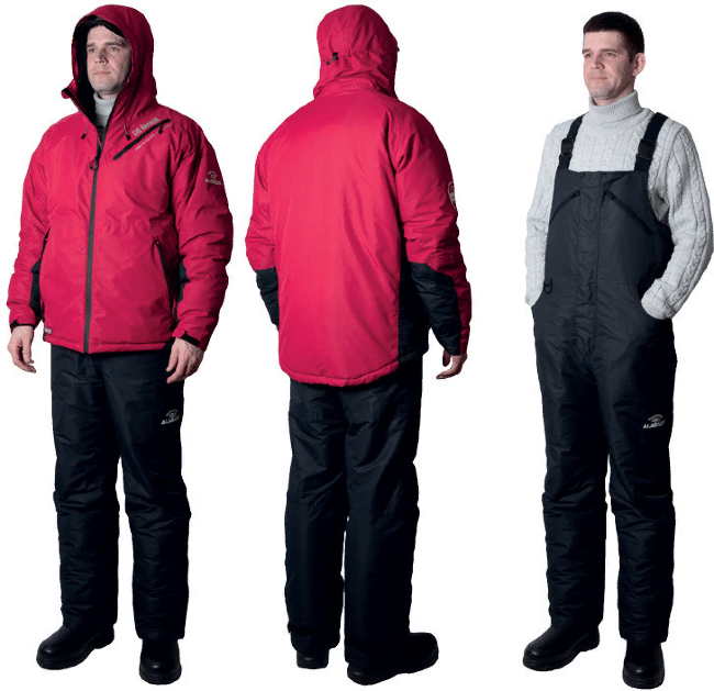 Костюм зимний ALASKAN Trophy красный/черный XXXL Костюм зимний ALASKAN Trophy красный/черный XXXL