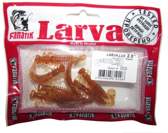 Cиликоновая приманка Fanatik Larva Lux 2.0 (5cм) 002