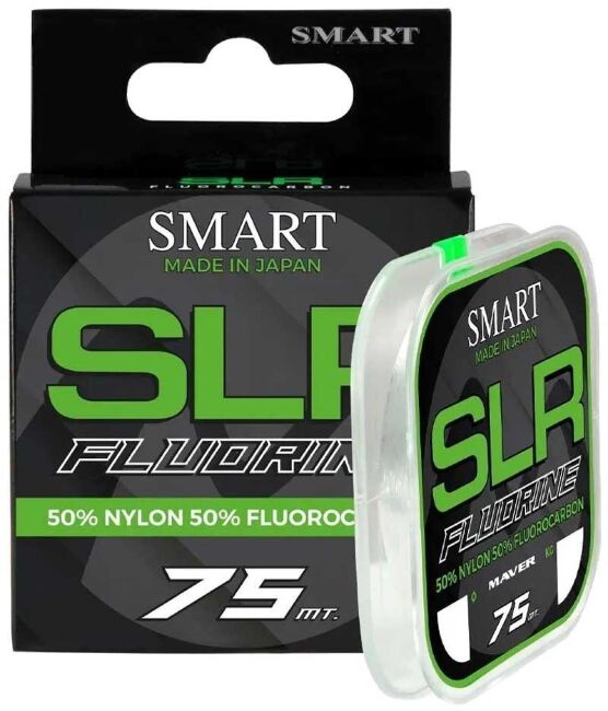 Флюорокарбон Smart SLR Fluorocarbon 75m 0.170mm Флюорокарбон Smart SLR Fluorocarbon 75m 0.170mm