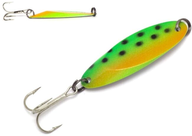 Блесна колеблющаяся GERMAN Kastmaster 105 51мм 14гр #B032 Fire Tiger Блесна колеблющаяся GERMAN Kastmaster 105 51мм 14гр #B032 Fire Tiger