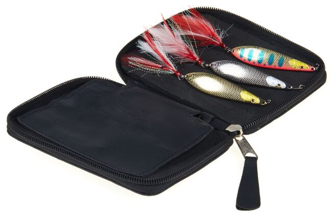 Чехол для приманок Lucky John ECO LEATHER 130100 Чехол для приманок Lucky John ECO LEATHER 130100