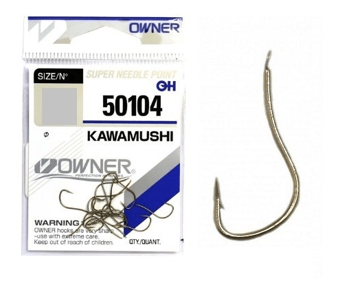 Крючок OWNER 50104-08 Kawamushi лопатка корич "мал.бородка"14шт/уп Крючок OWNER 50104-08 Kawamushi лопатка корич "мал.бородка"14шт/уп