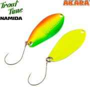 Блесна колеблющаяся AKARA Trout Time Namida 30мм 3.0гр #80 Блесна колеблющаяся AKARA Trout Time Namida 30мм 3.0гр #80