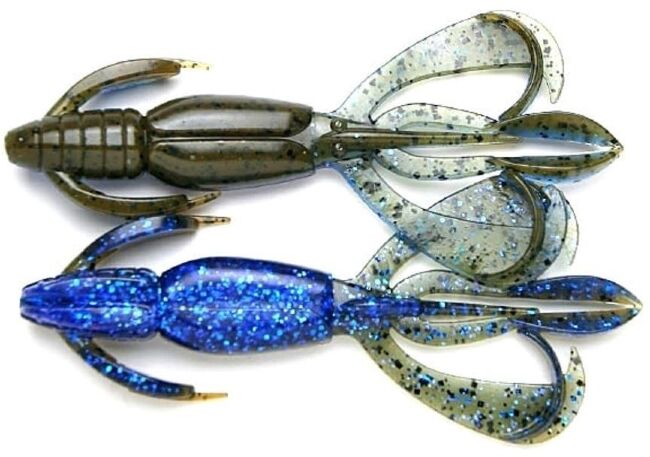 Силиконовая приманка KEITECH Crazy Flapper 3.6" #402 Okeechobee Craw 9.0см 6.75гр 7шт/уп