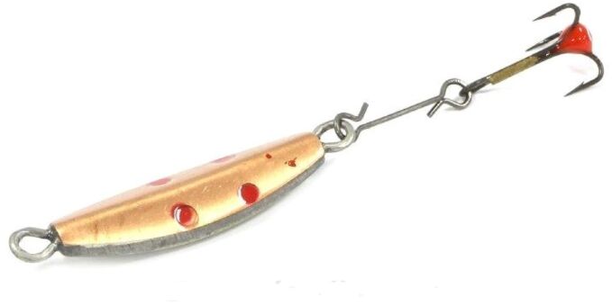 Блесна вертикальная BLUEFOX  SM-Pirken  23mm  2g  silver/gold  SM23KS