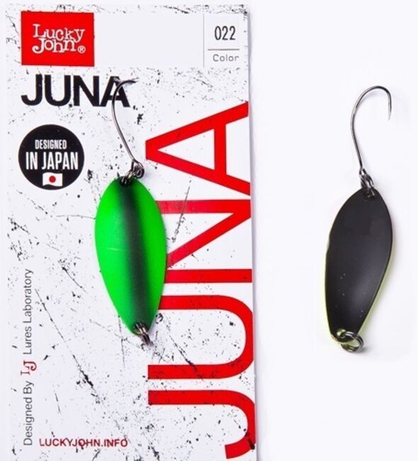 Блесна колеблющаяся Lucky John JUNA длин.30мм/02,5г 022 LJJU25-022