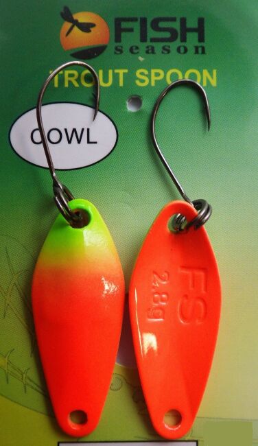 Блесна колеблющаяся FISH SEASONS Cowl 2.8гр  #5