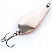 Блесна колеблющаяся РУССКАЯ РЫБАЛКА Атом Б серебро/красный 21гр Блесна колеблющаяся РУССКАЯ РЫБАЛКА Атом Б серебро/красный 21гр