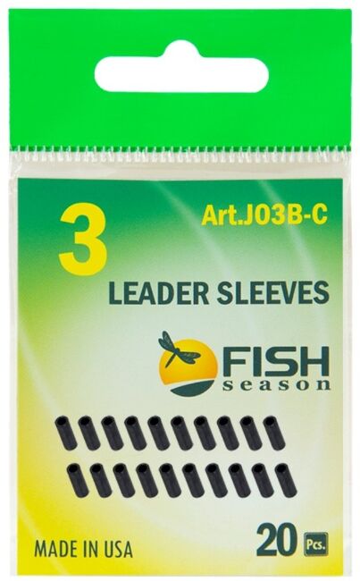 Трубка обжимная FISH SEASON Leader Sleeves AFW J0*B-C №3 1.40мм 20шт/уп J03B-CF20