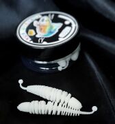 Силиконовая приманка FORTUNE FISH Пламп1 #12 (белый) 5шт/уп