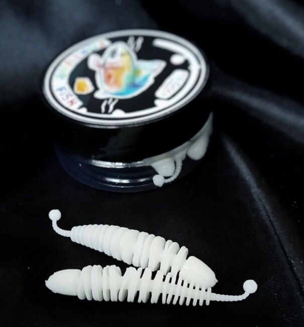 Силиконовая приманка FORTUNE FISH Пламп1 #12 (белый) 5шт/уп Силиконовая приманка FORTUNE FISH Пламп1 #12 (белый) 5шт/уп