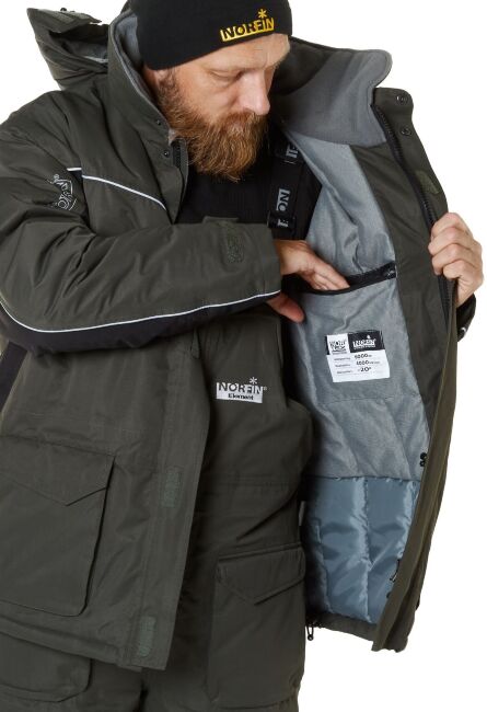 Костюм зим. Norfin ELEMENT GRAY 06 р.XXXL Костюм зим. Norfin ELEMENT GRAY 06 р.XXXL