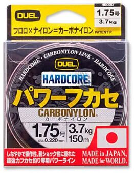 Леска DUEL Hardcore Carbonylon 150m MilkyPink #3.0/0.285мм 6.0кг H3372-MP