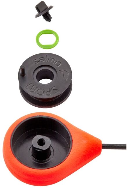 Удочка-балалайка зимняя Salmo SPORT 23см красная