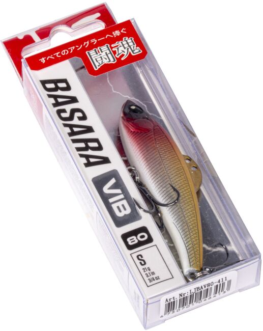 Воблер тонущий вертикальный LJ Pro Series BASARA VIB S 80.00/411 Воблер тонущий вертикальный LJ Pro Series BASARA VIB S 80.00/411